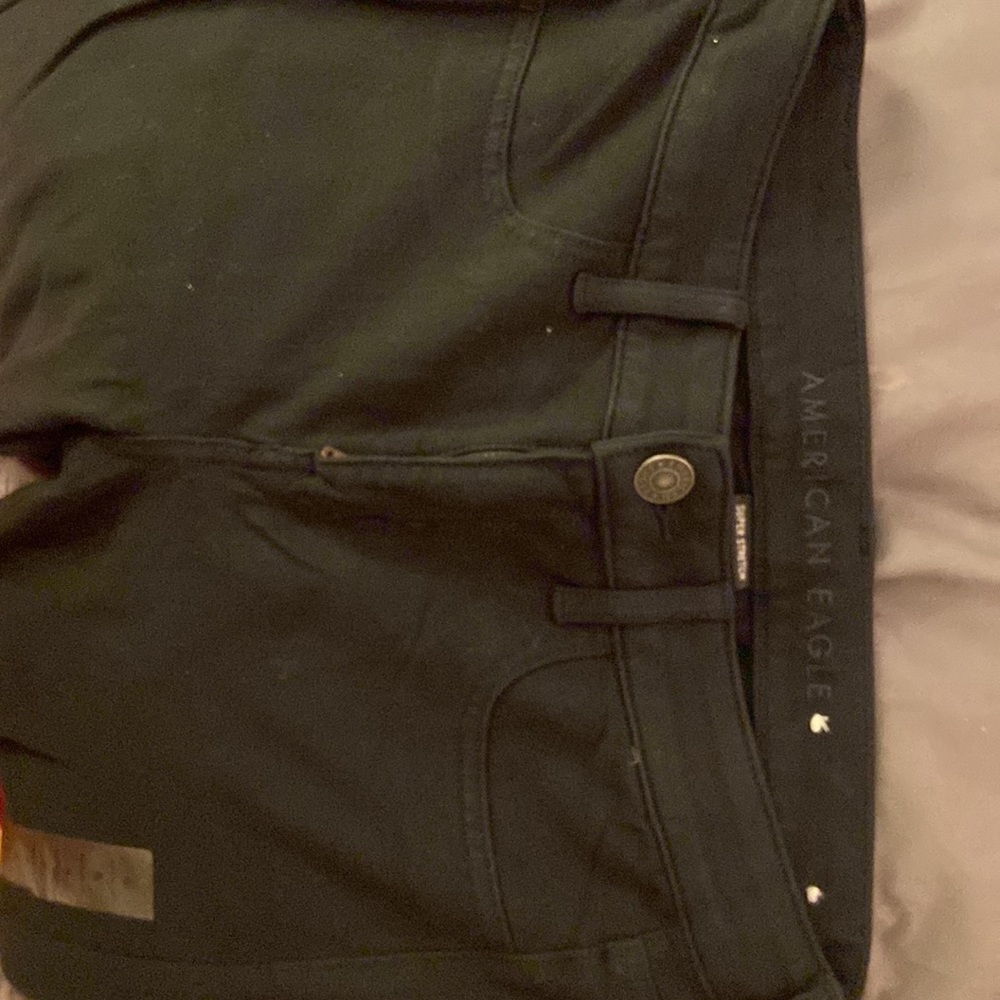 NWT American Eagle black jegging - Picture 4 of 5